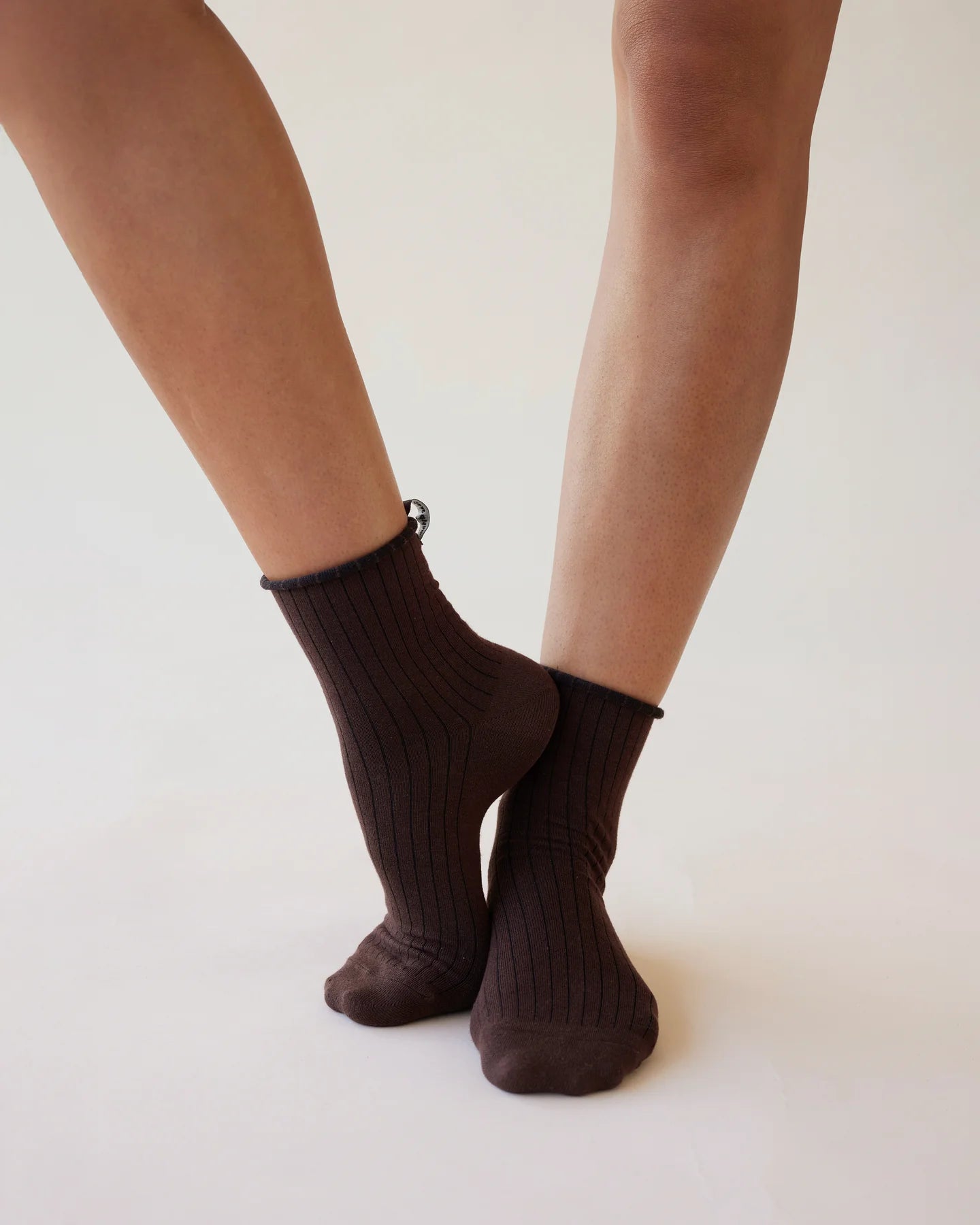 Roulé Socks - Umber / Noir - Two Pairs