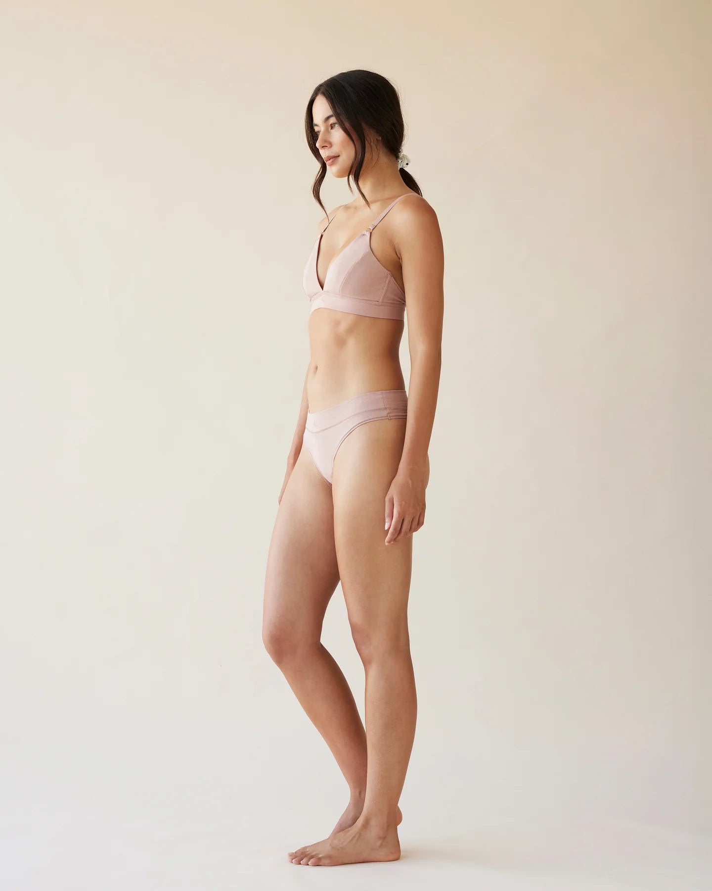 Organic Cotton Thong - Cameo