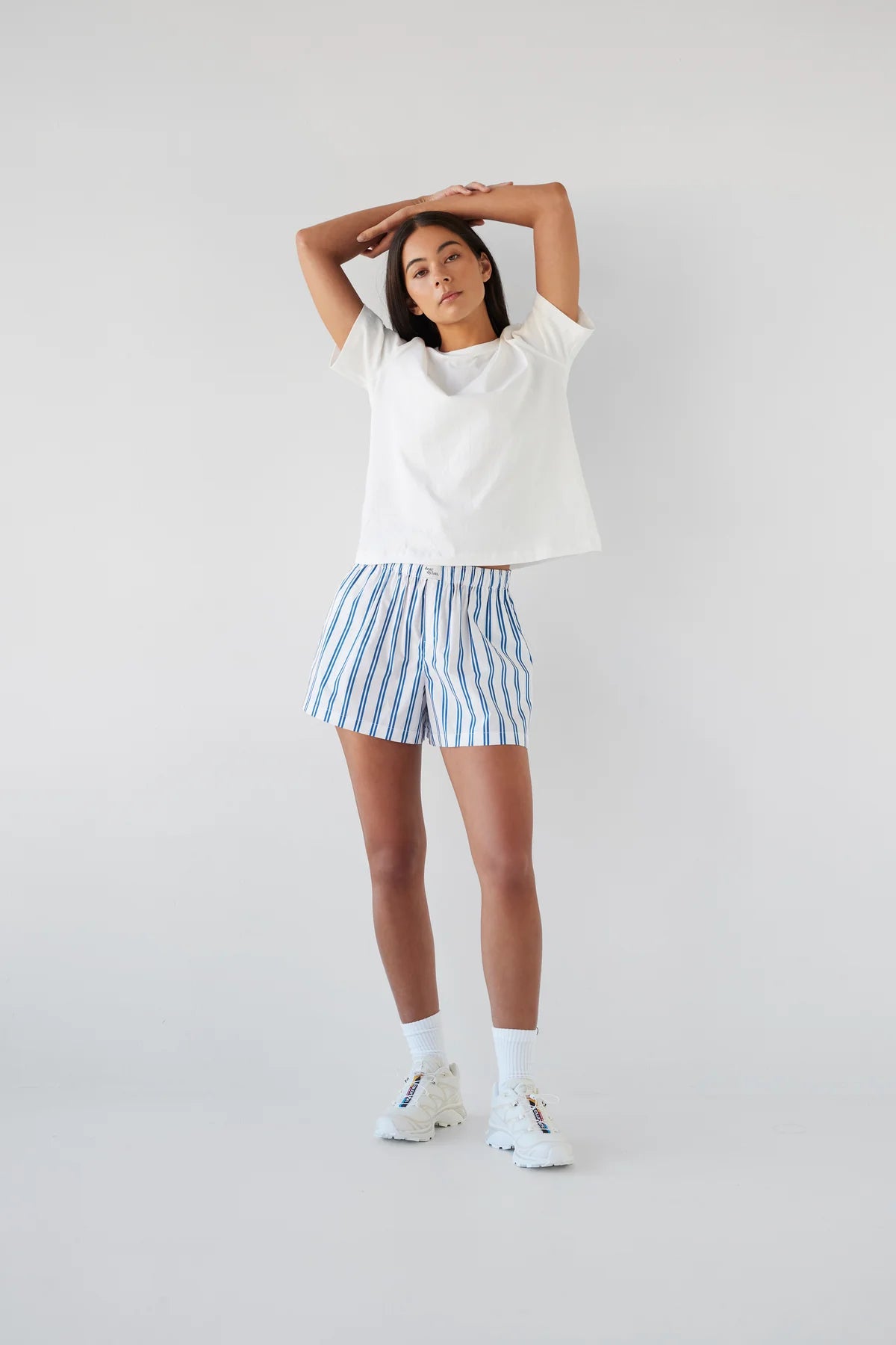 Cotton Boxer Short - Dylan Stripe