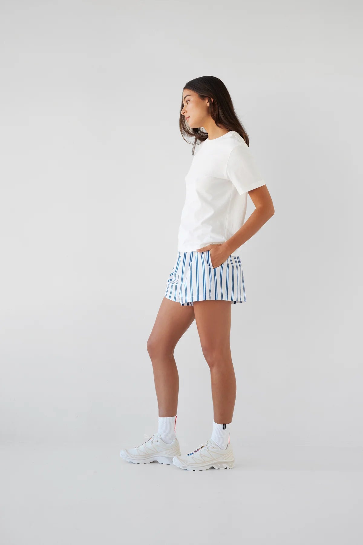 Cotton Boxer Short - Dylan Stripe