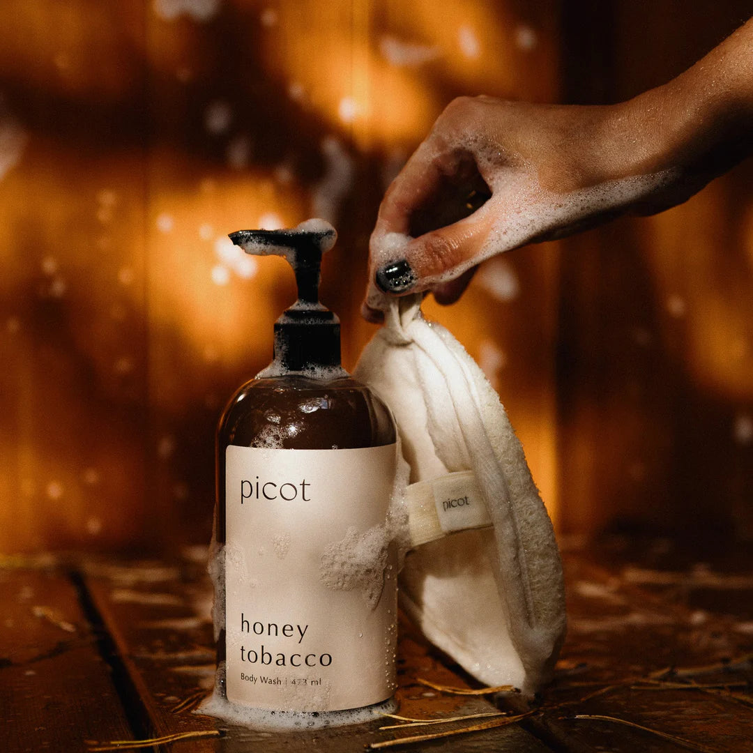 Natural Hemp and Cotton Loofah