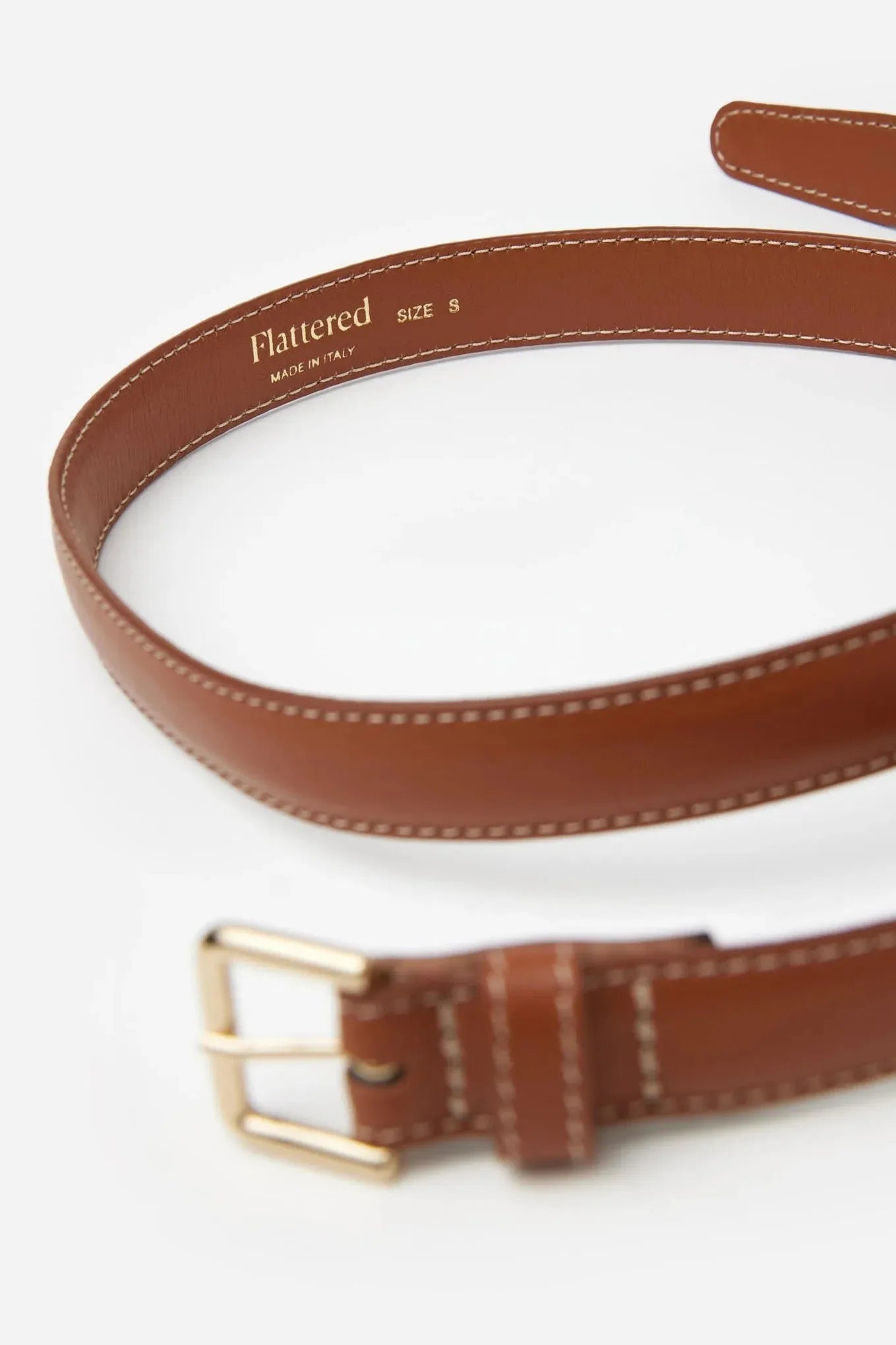 Barbara Belt - Leather Cognac