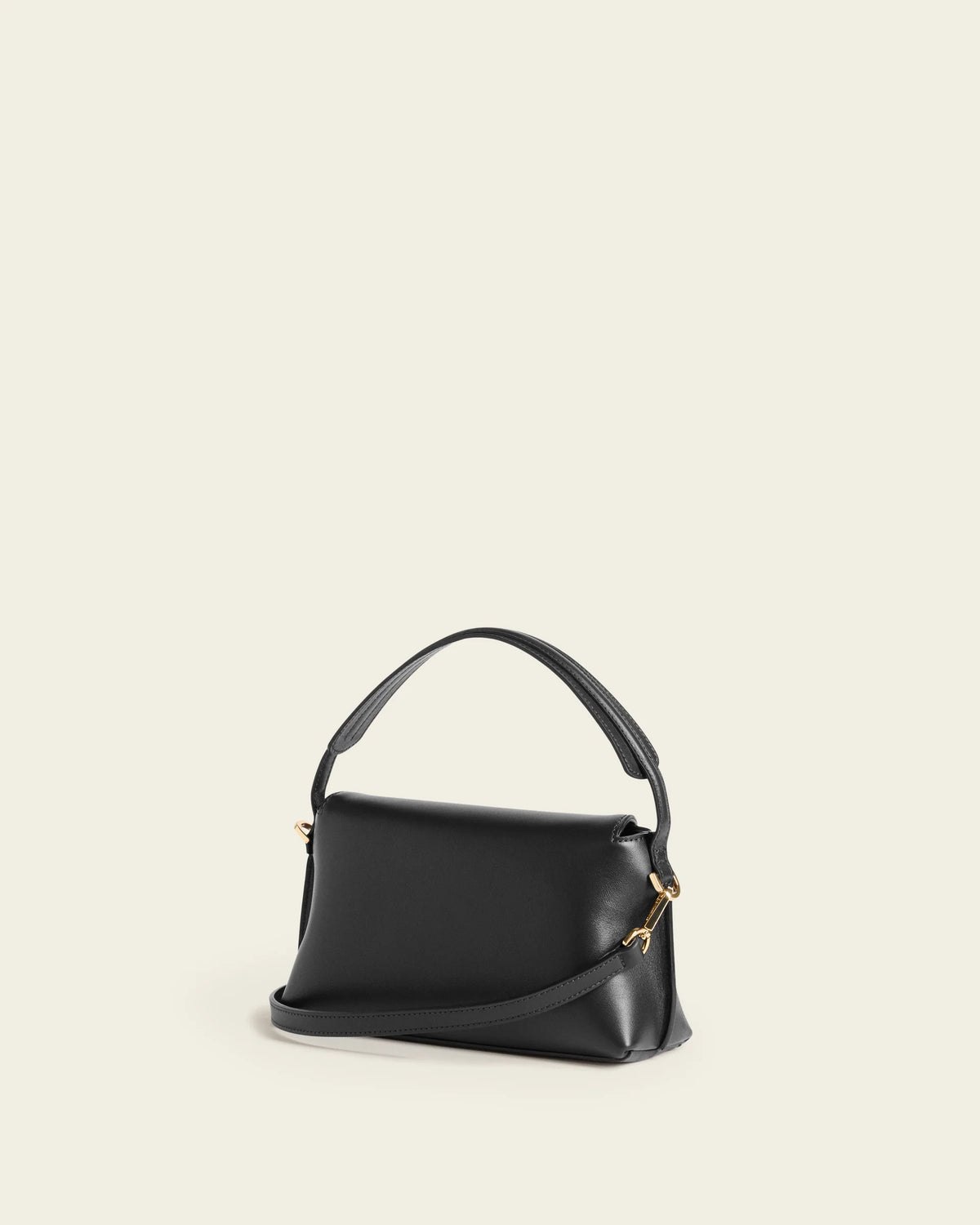 Gaia Mini Bag Leather Black
