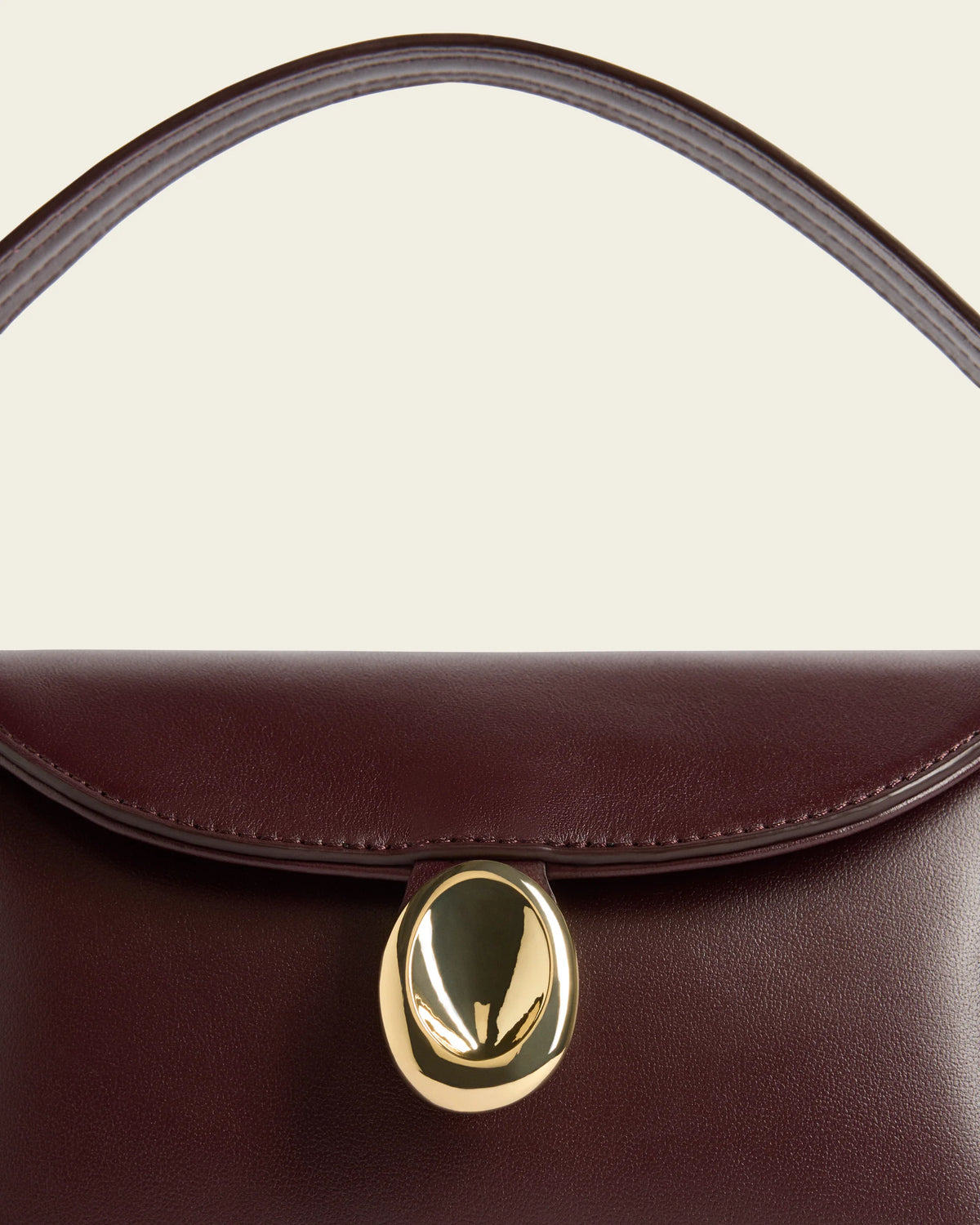 Gaia Mini Bag Leather Burgundy