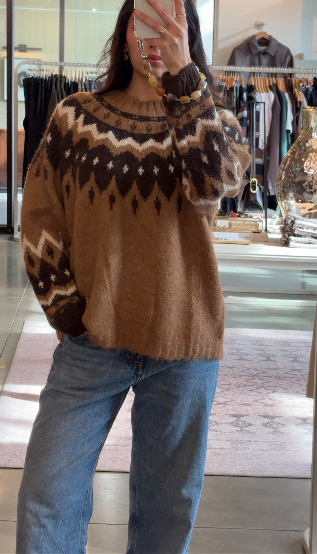 Rona Sweater - Brown