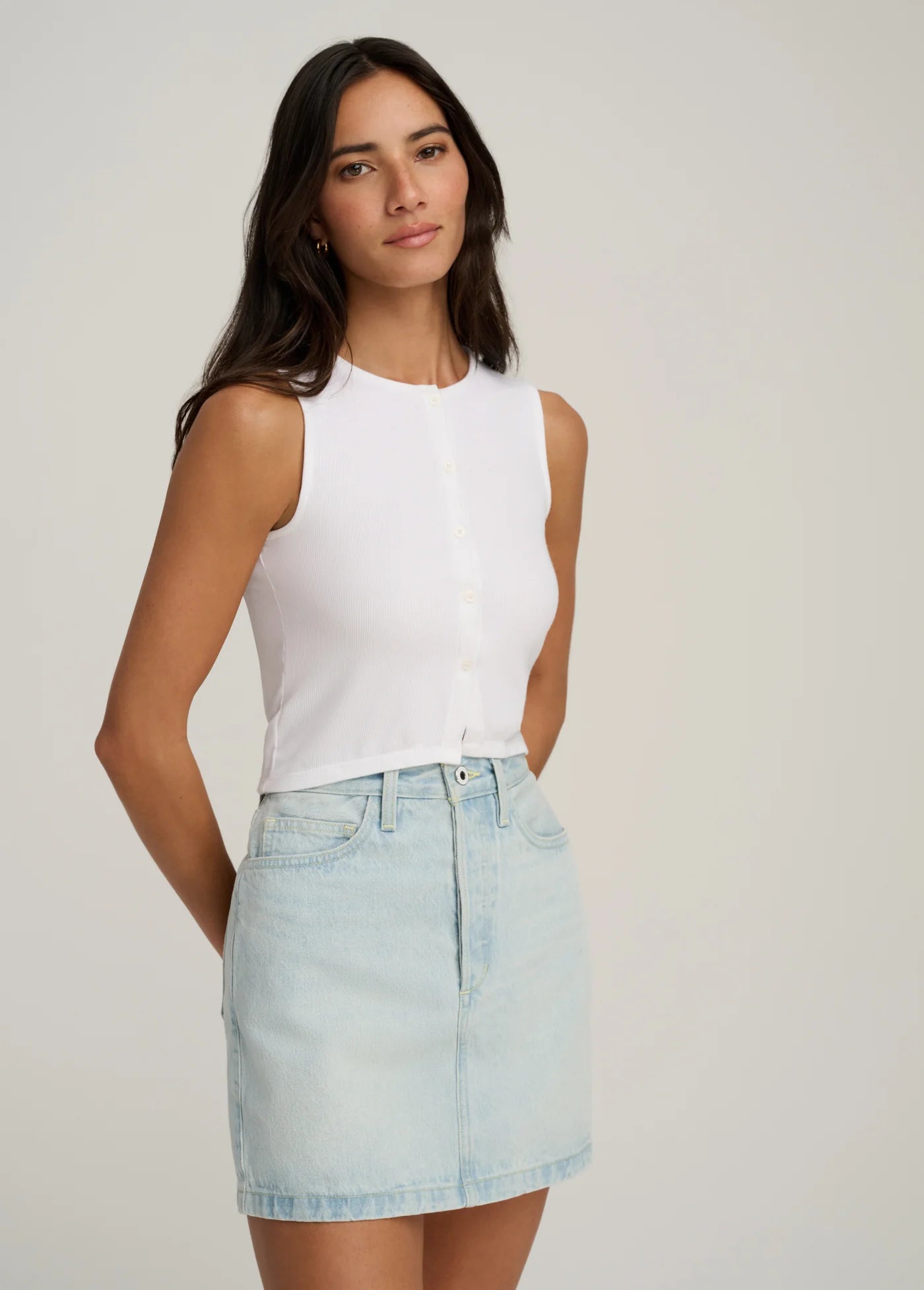 The Dalia Top - White