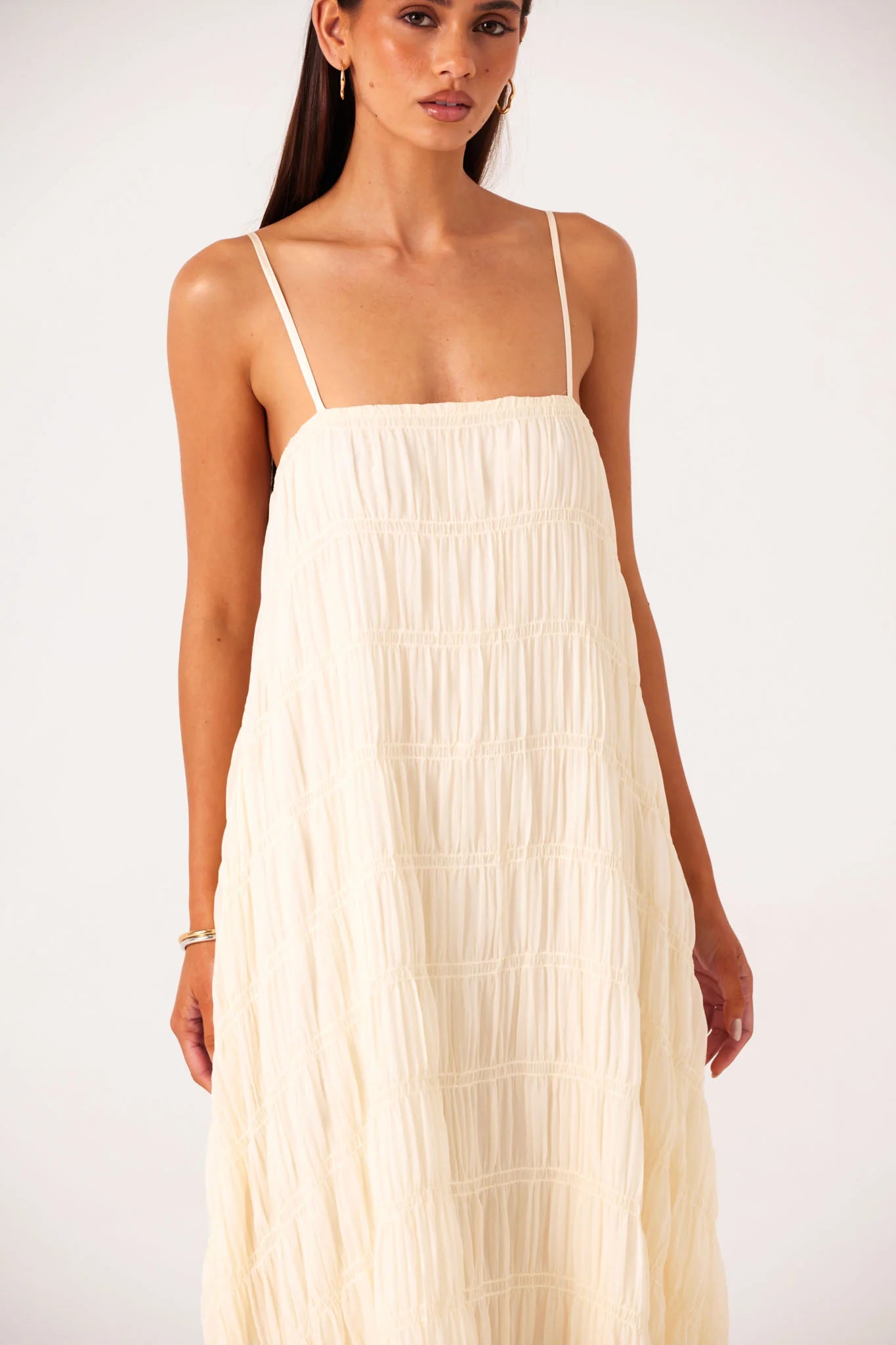 Louisiana Maxi Dress - Shell