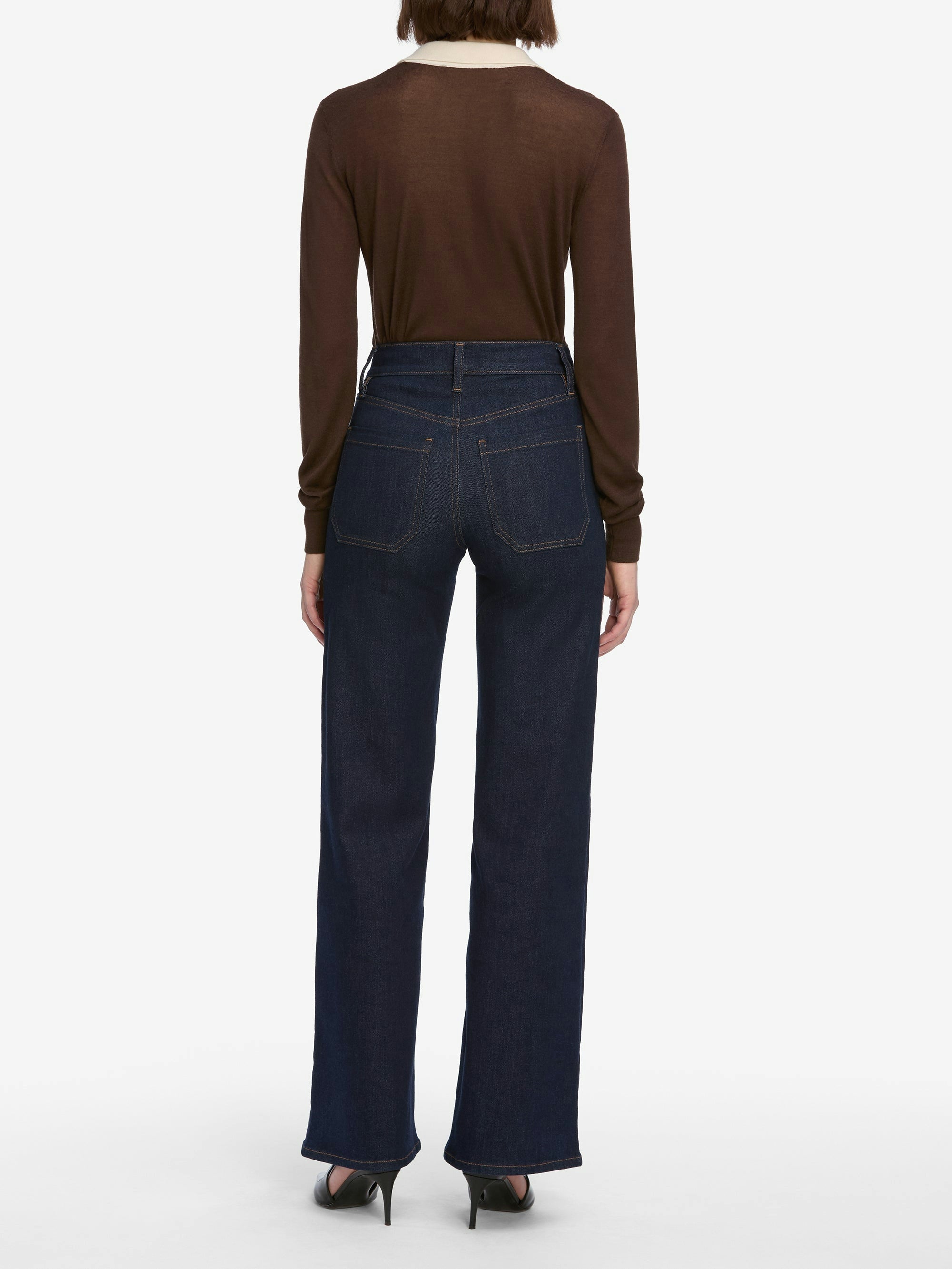 Le Slim Palazzo Modernist Pocket - Rinse