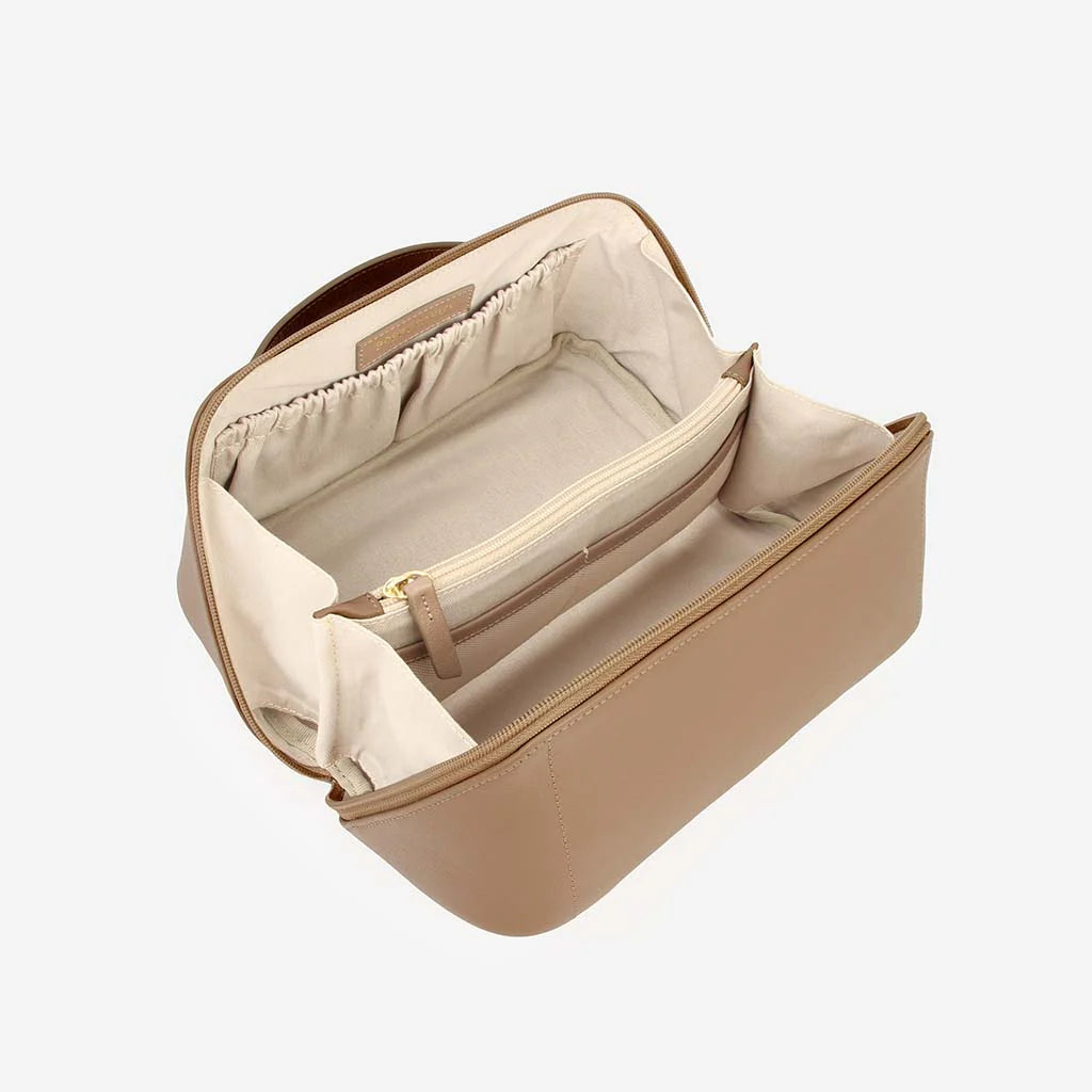 The Cosmetic Case Large - Biscotti