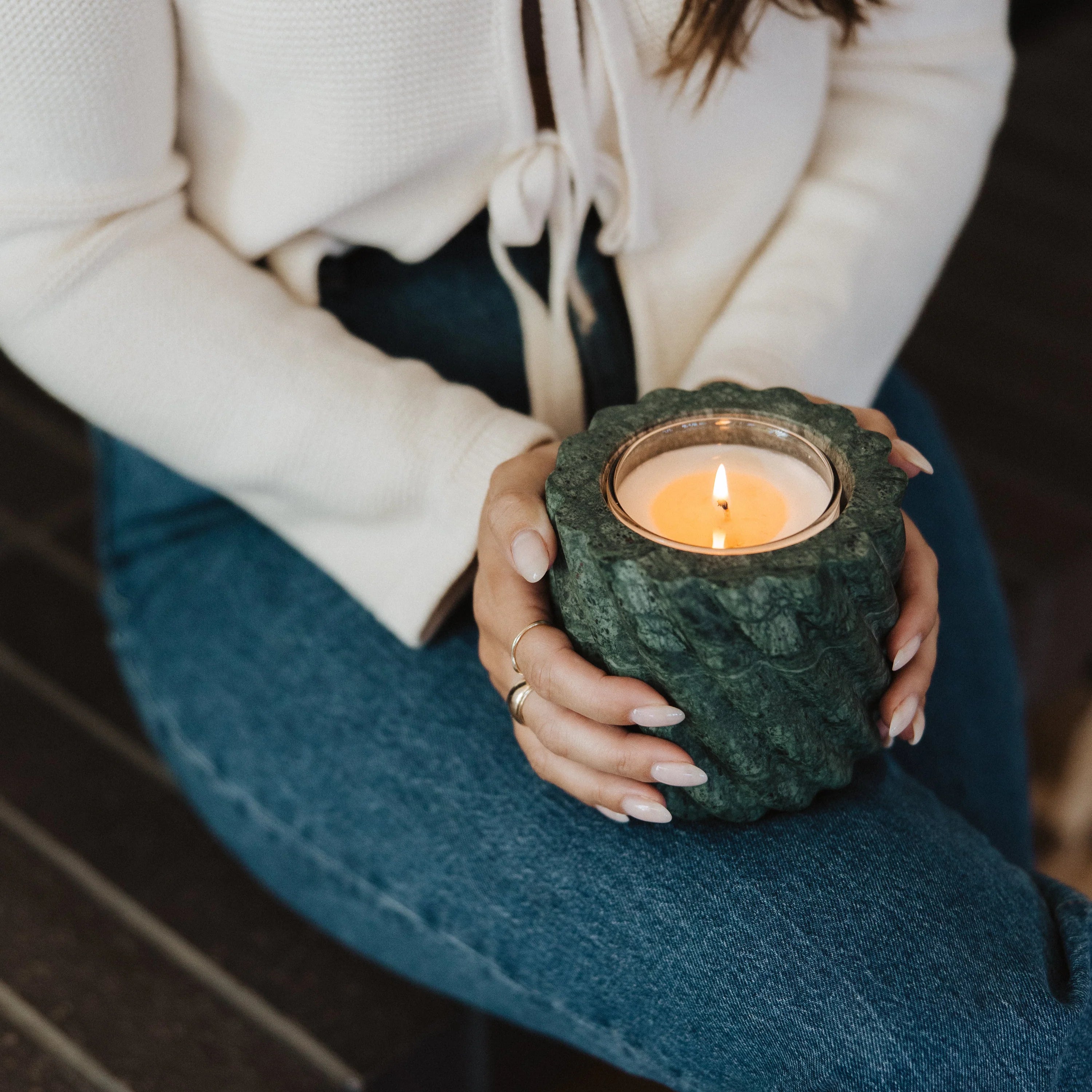 Emerald Green Marble Vessel