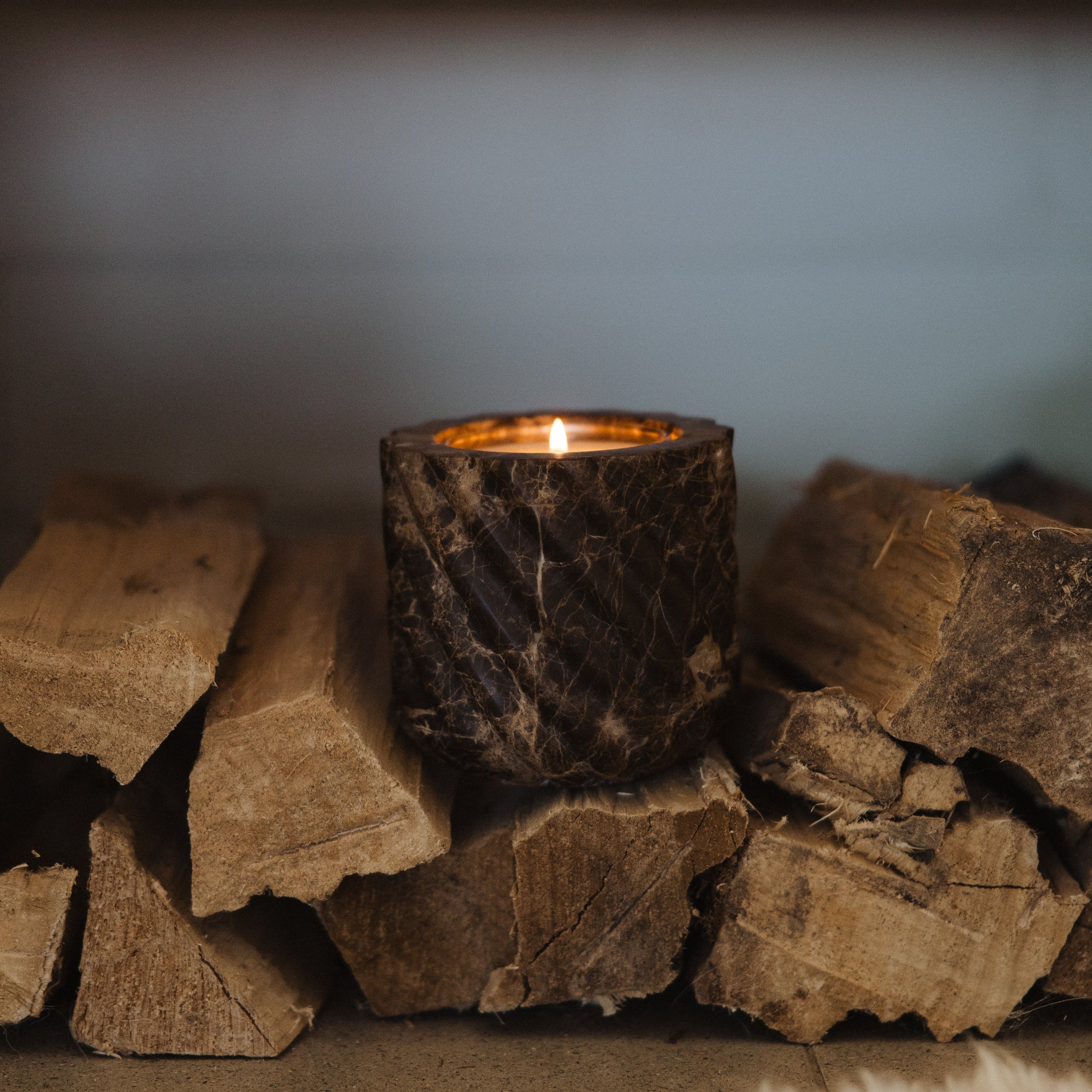 Brown Emperador Marble Vessel