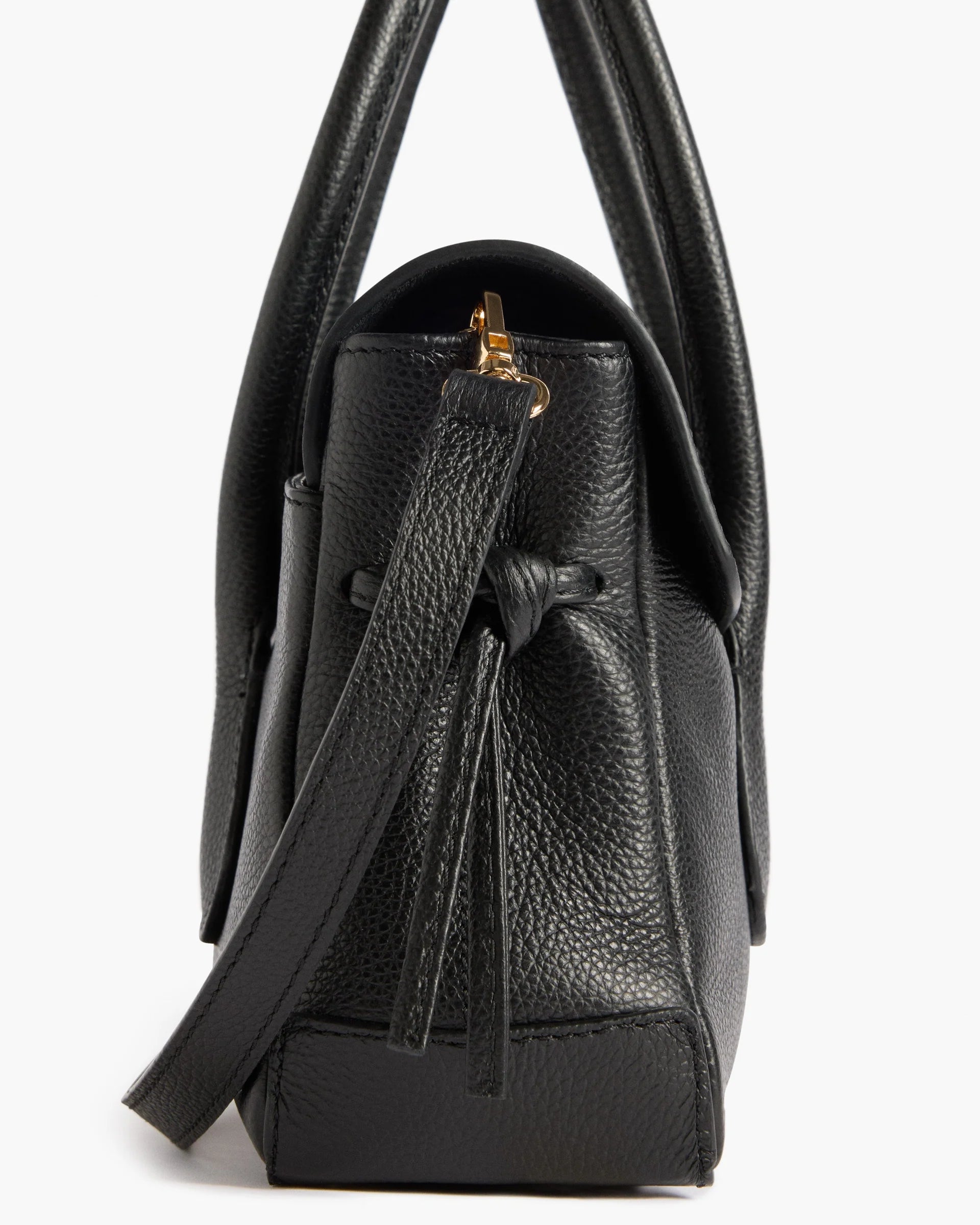 Lydia Mini Bag Grained - Black