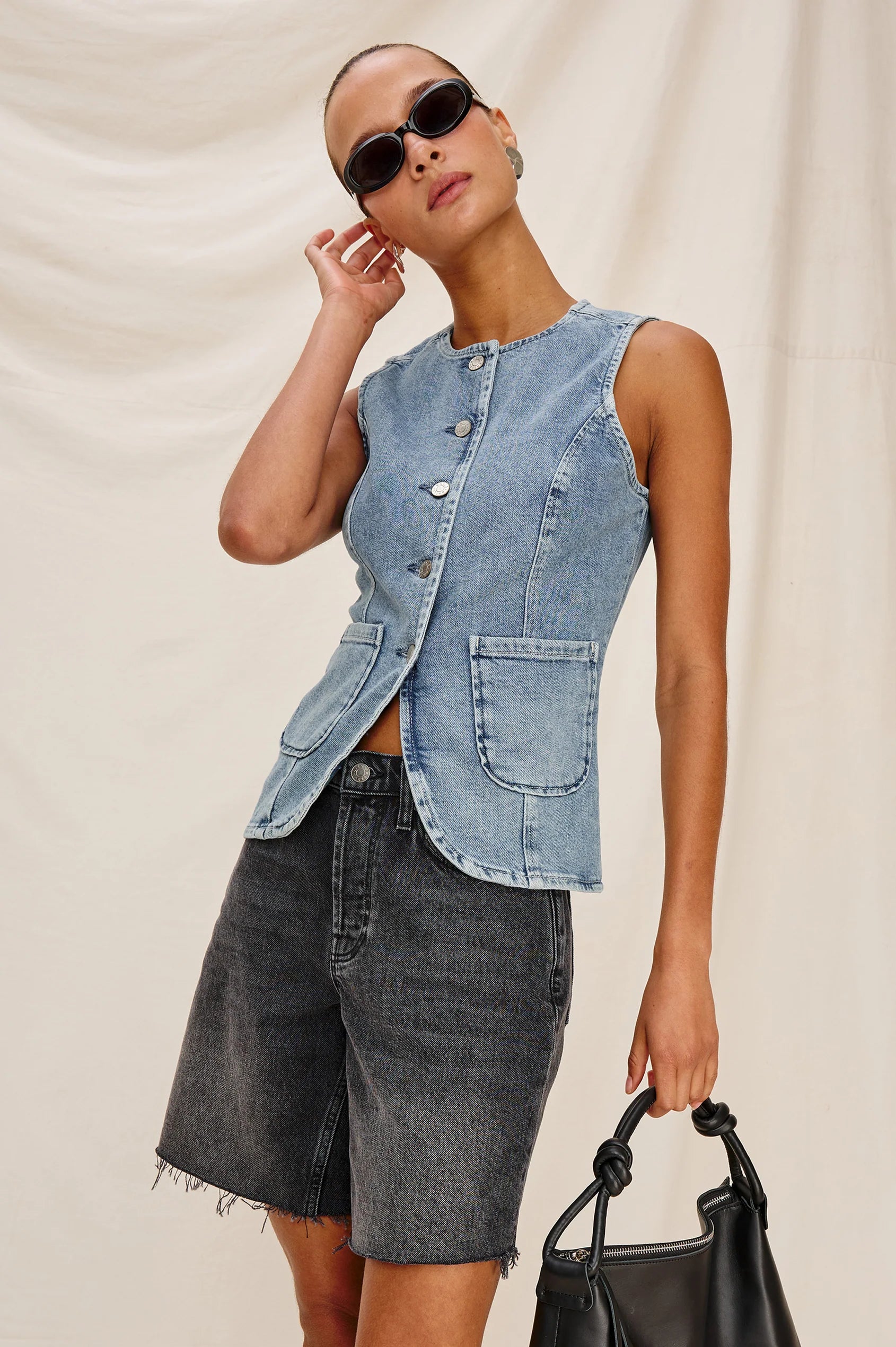 Portola Vest - Blue Eyed Girl