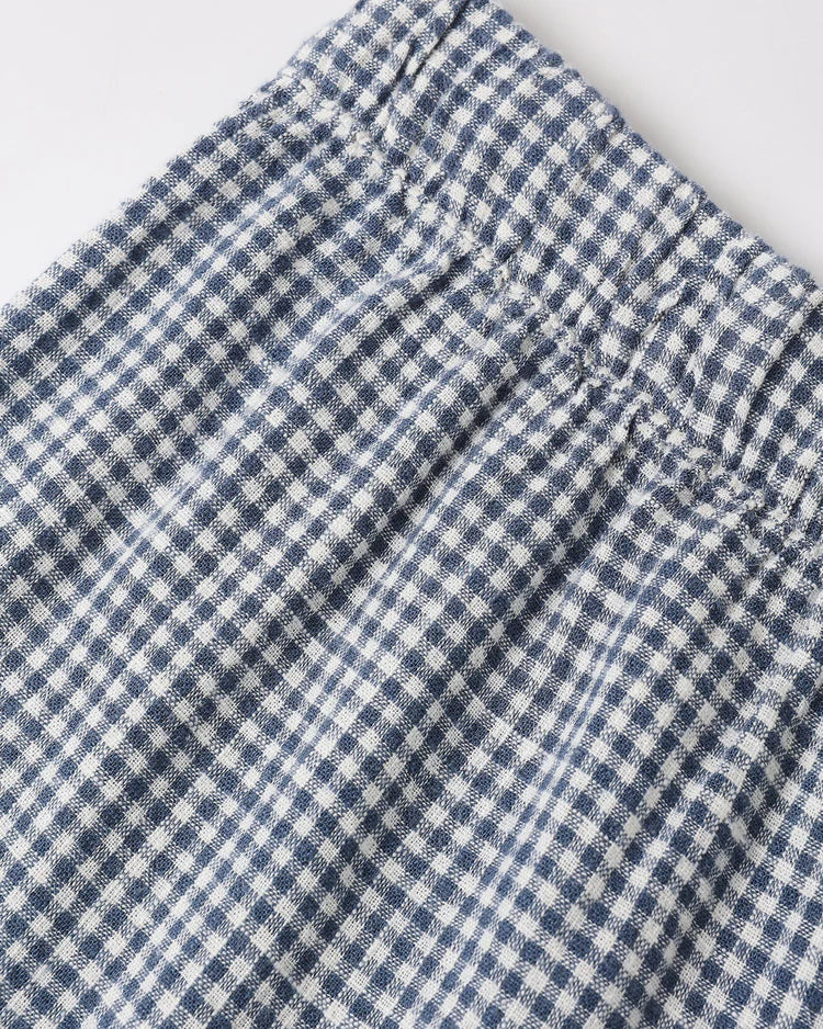 Juniper Set - Marine Gingham