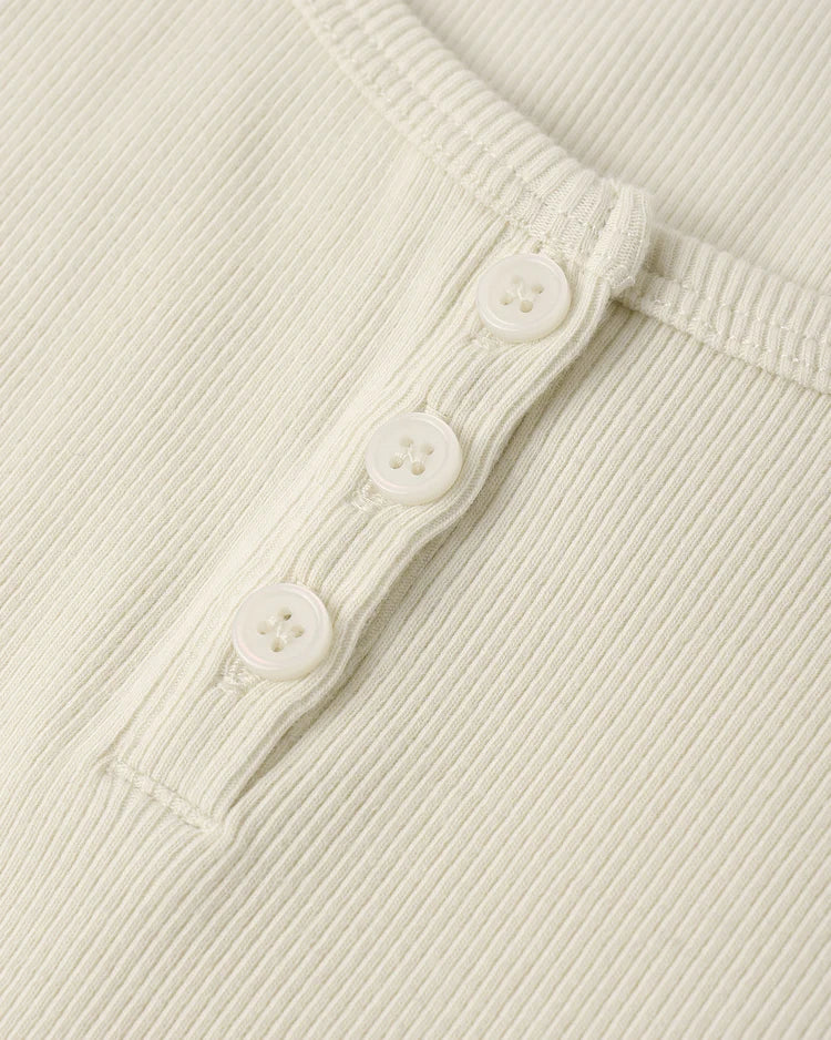 Ribbed Tank - Natural