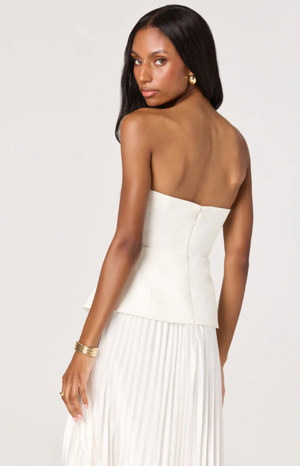 Aryana Dress - White