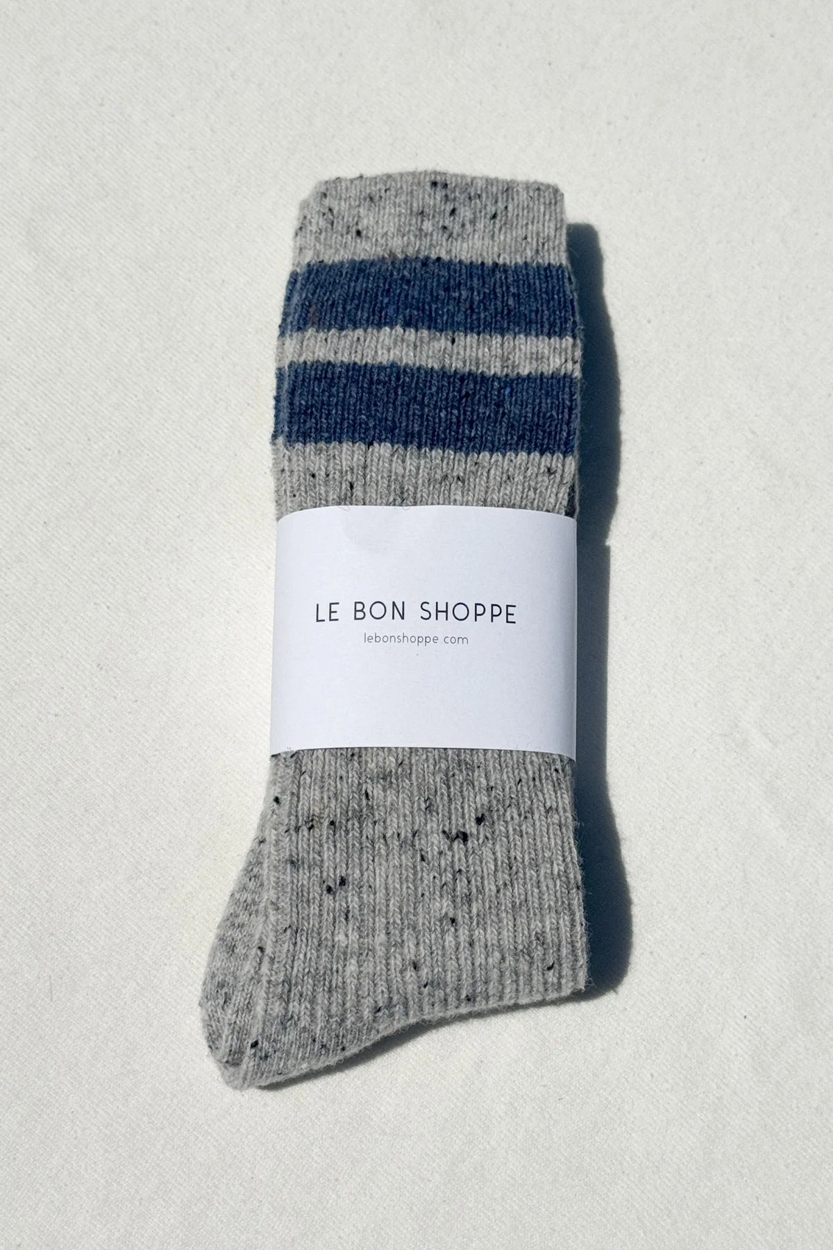 Snow Varsity Socks - Grey / Blue