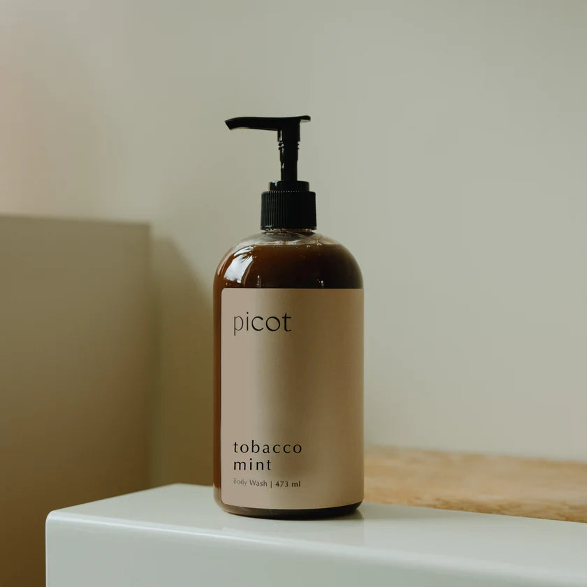 tobacco mint body wash 