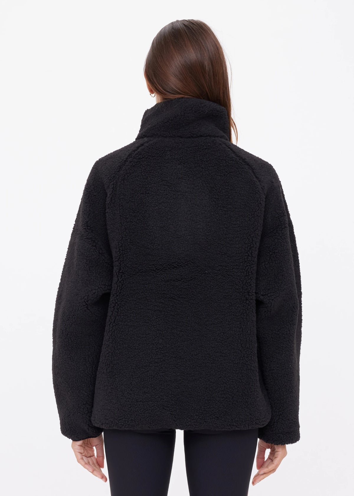 Harlow Fleece Pullover - Black