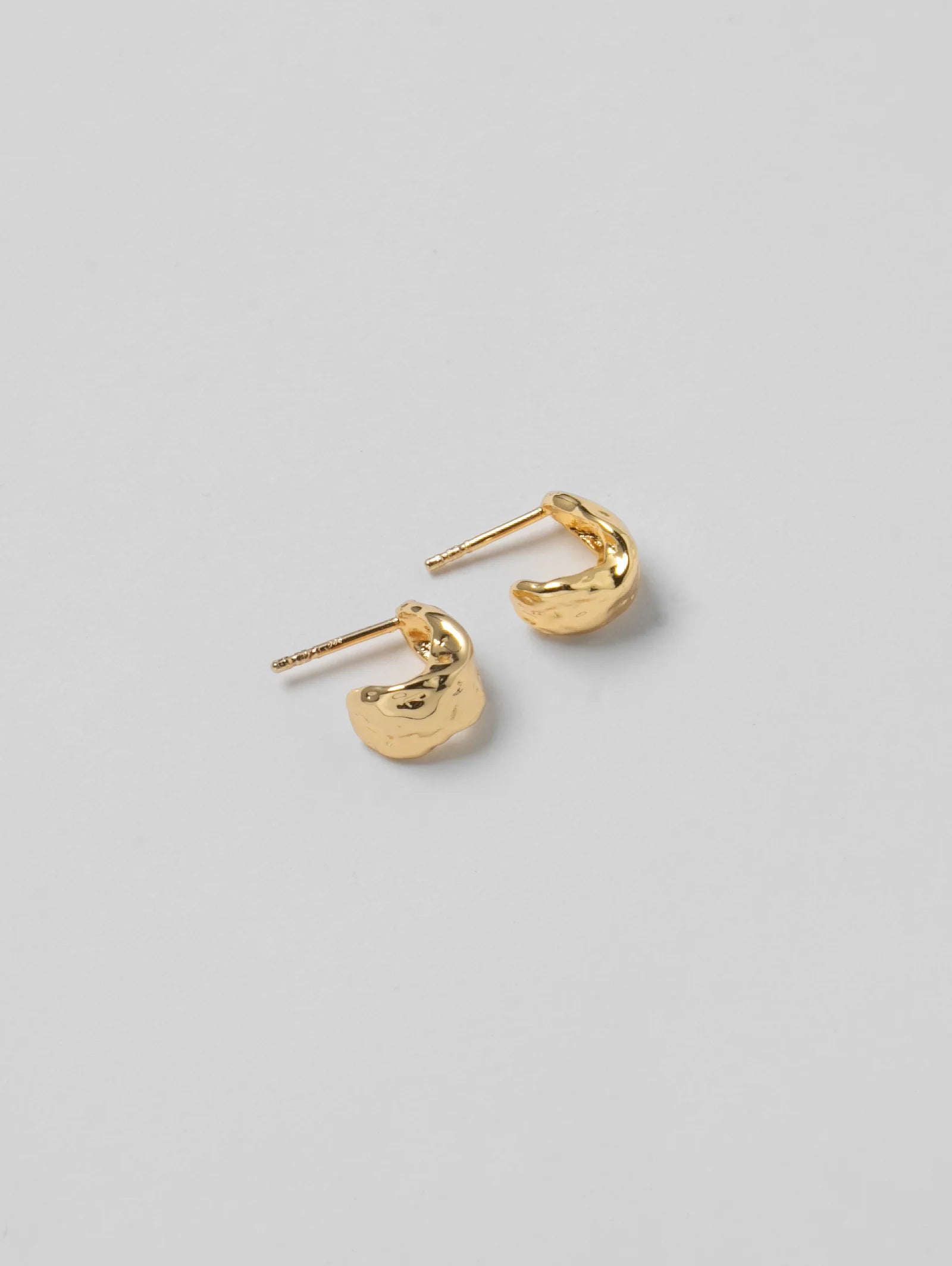 Small Roden Hoops - Gold