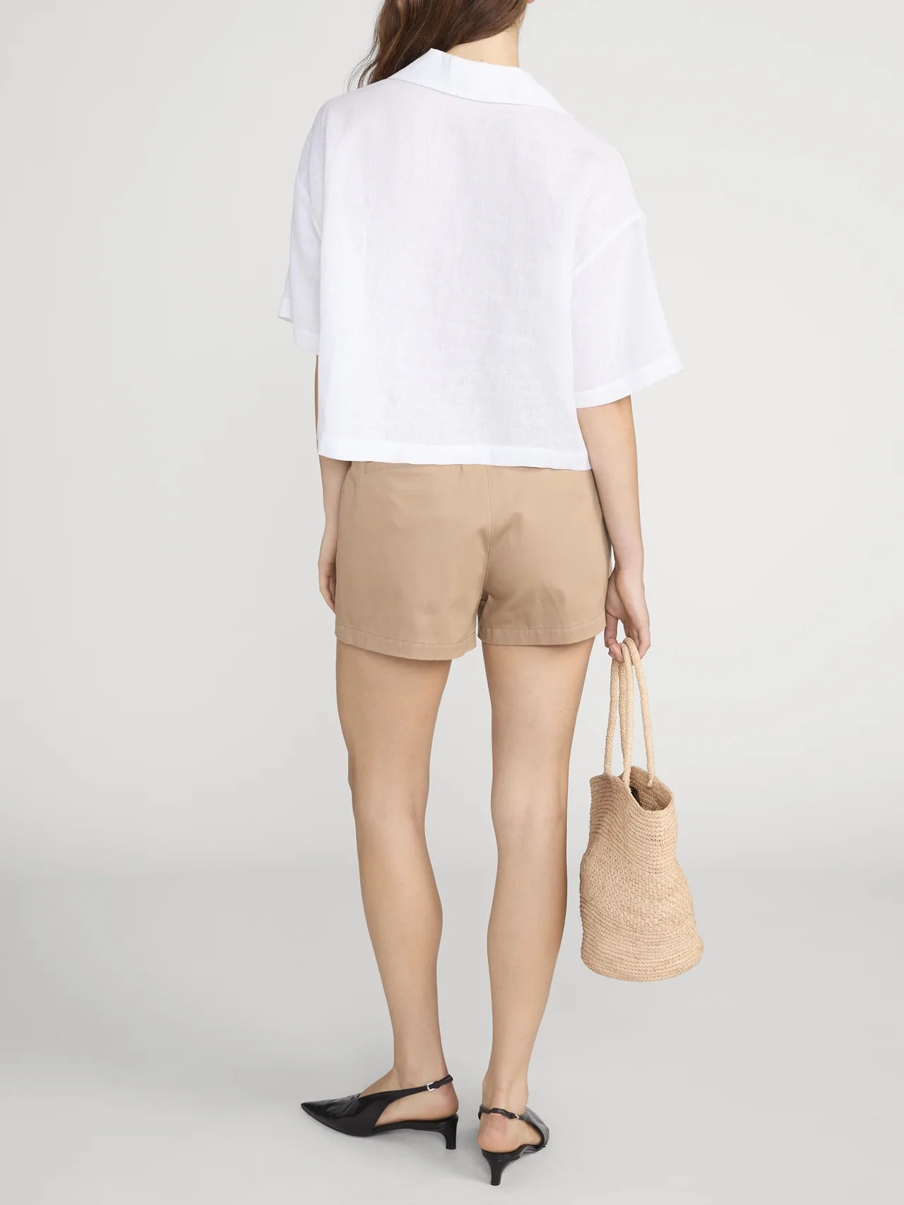 The Linen Pocket Shirt - White