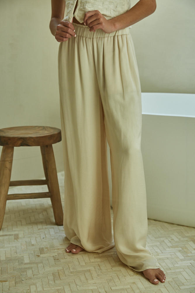 Zahara Pants - Ivory