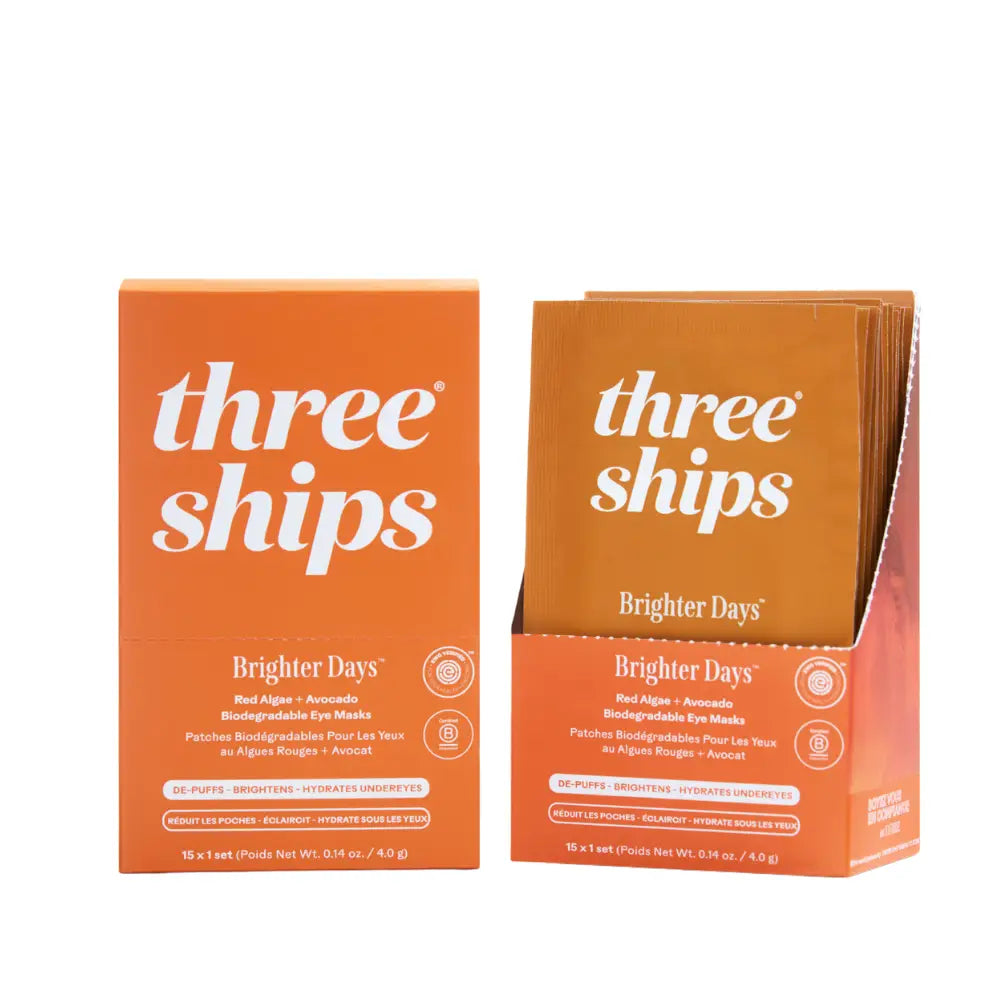 Brighter Days Red Algae + Avocado Biodegradable Eye Mask - Single Sachet