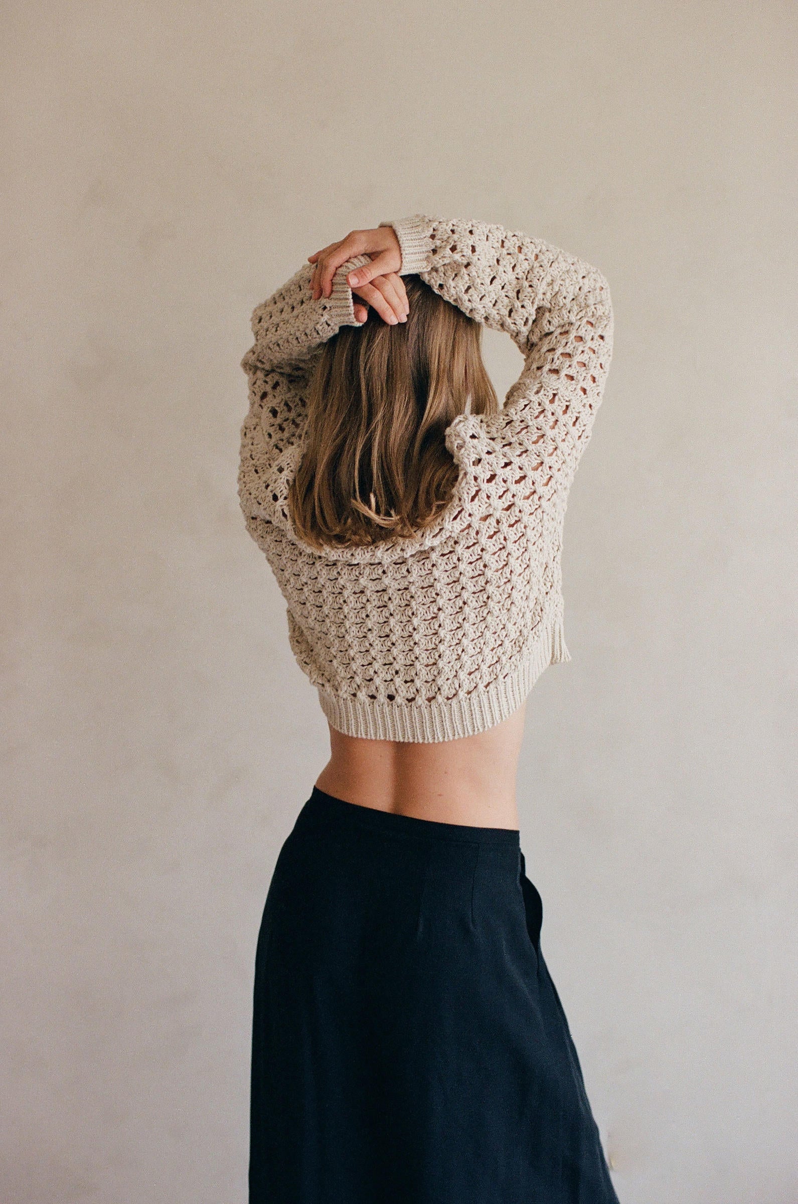 Augustine Sweater Top - Natural