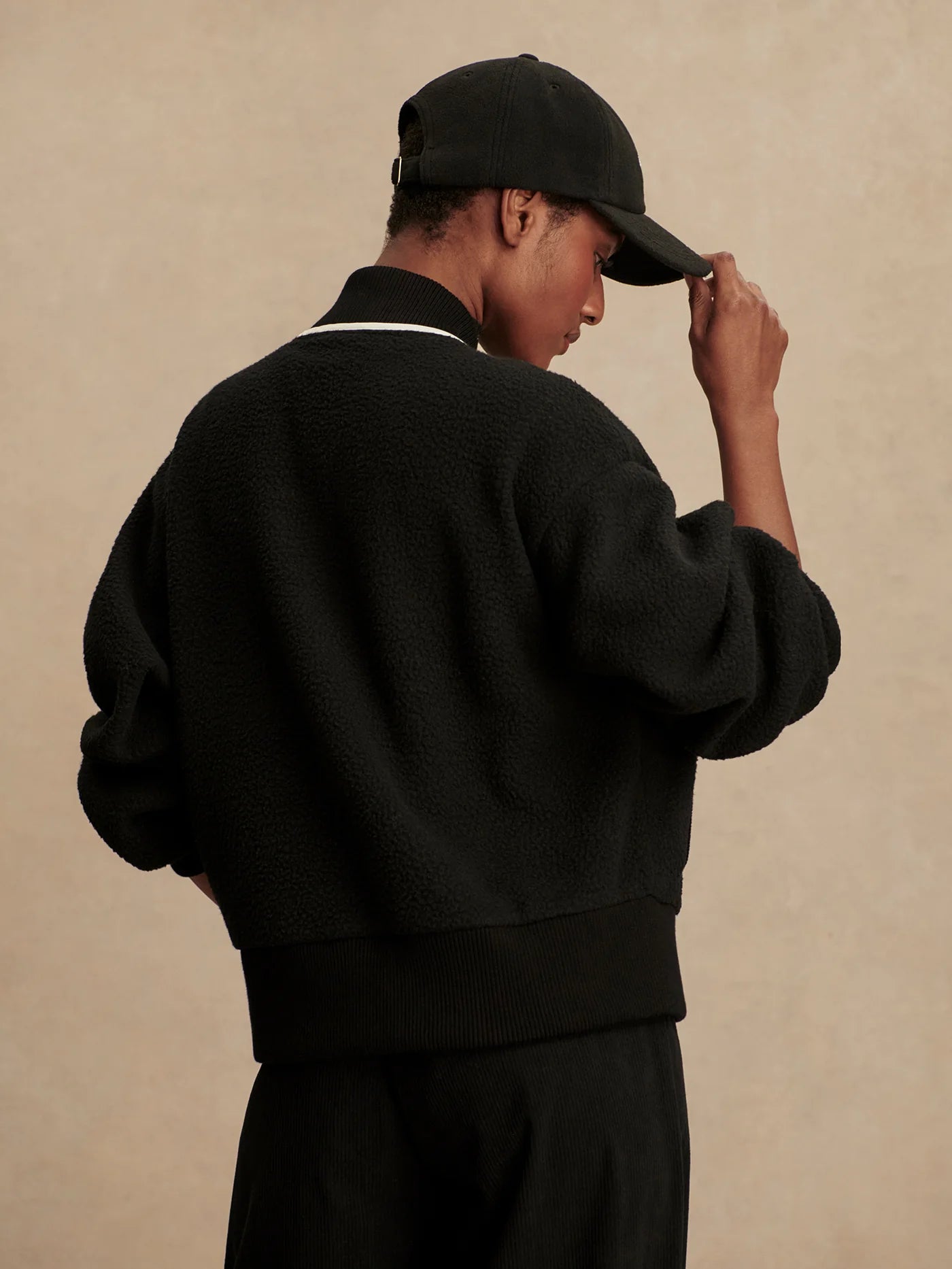 Hansley Fleece Jacket - Black