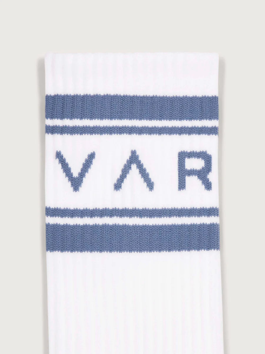 Astley Active Sock - White/ Ash Blue