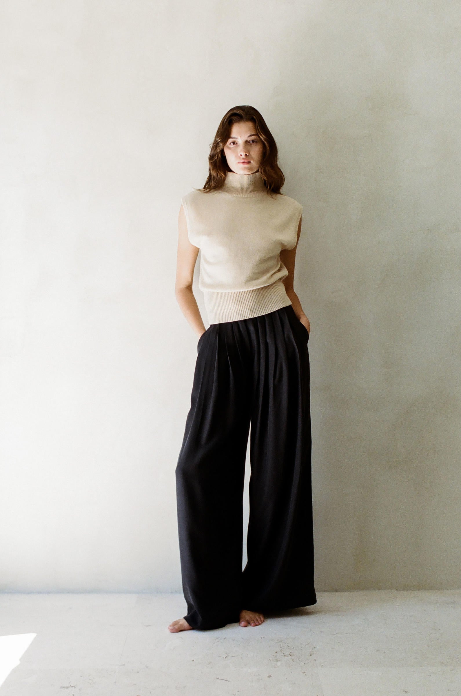 Berdux Wide Leg Pants - Black