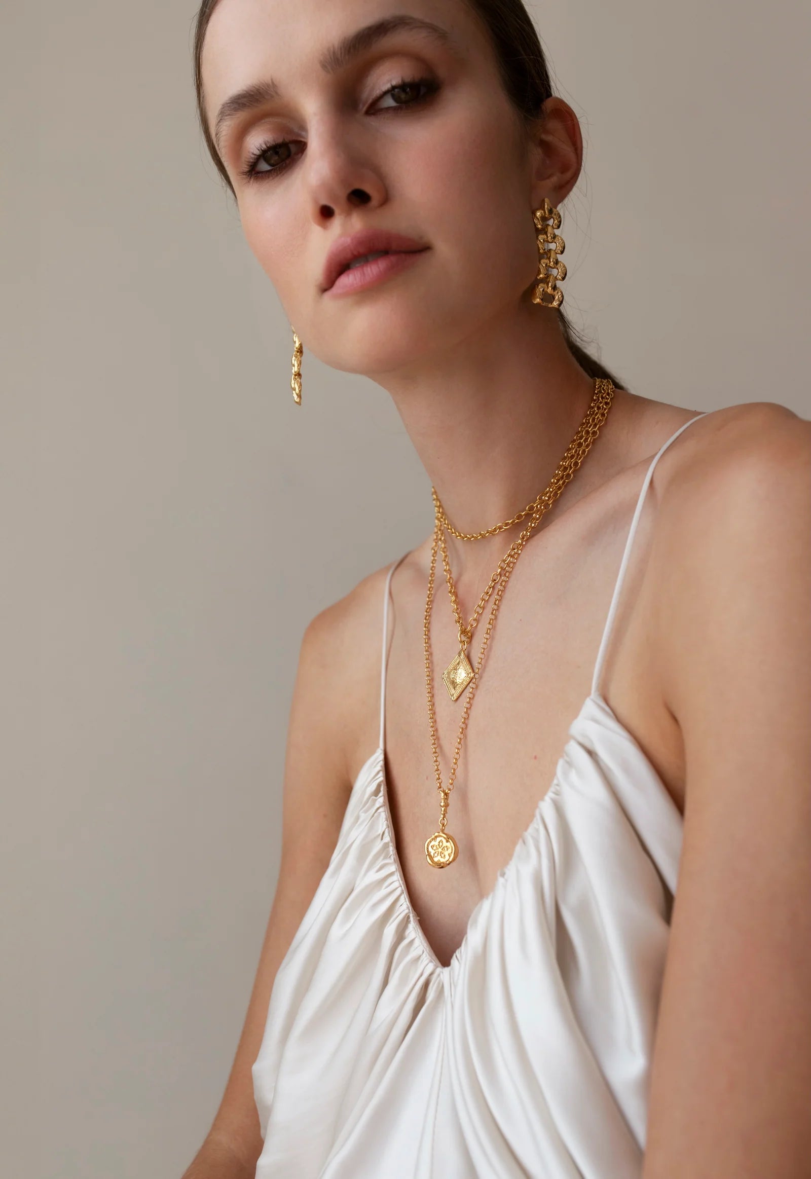 Allegory Of Estoi Wrap Necklace - Gold