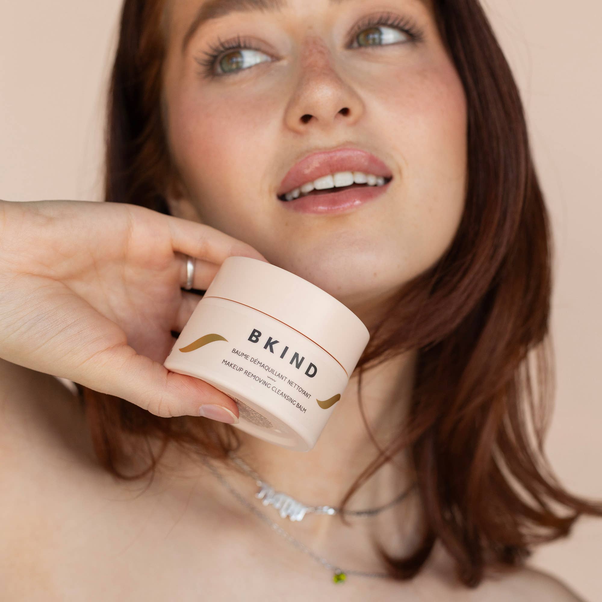 100ml jar of Makeup Removing Cleansing Balm with integrated spatula