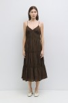 The Kendra Dress - Brown