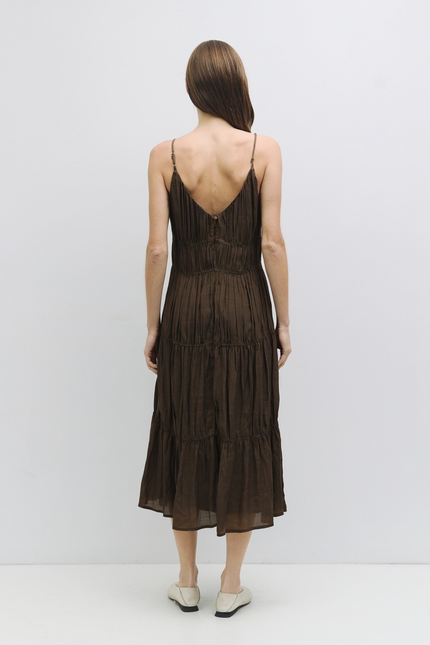The Kendra Dress - Brown