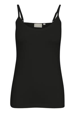 long camisole black with thin straps