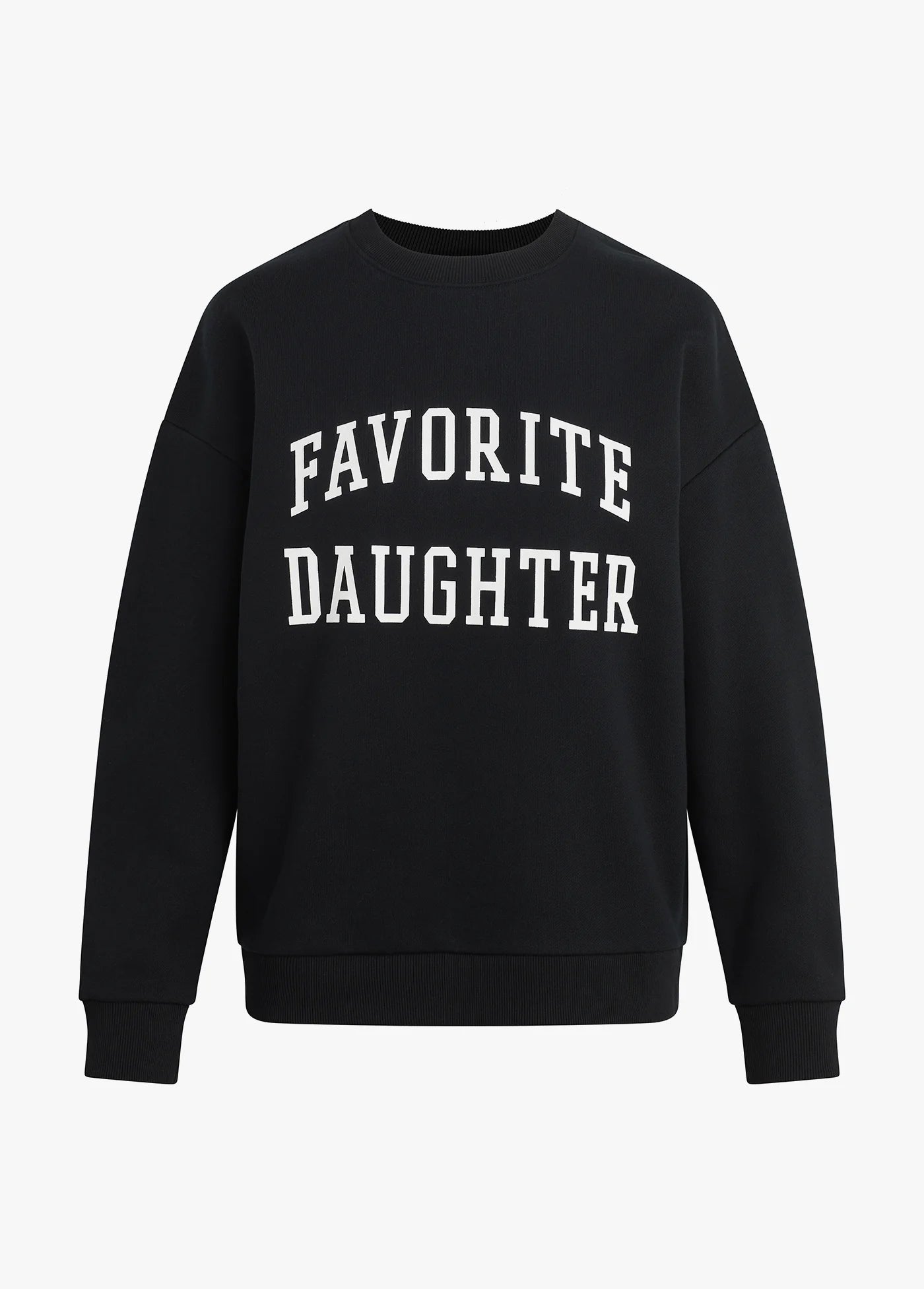 The Collegiate Sweatshirt - Black