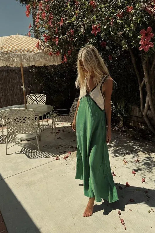 The Naomi Dress - Sage Green