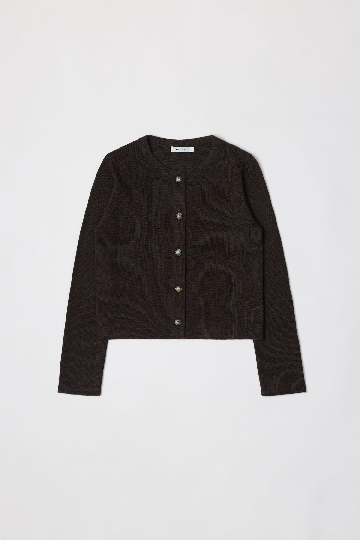 The Molly Cardigan - Dark Brown