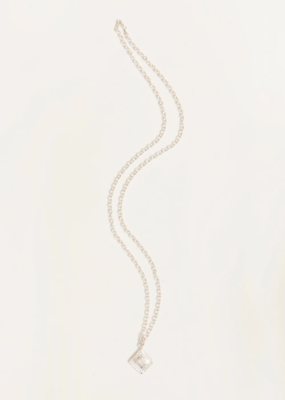 Allegory Of Estoi Wrap Necklace - Sliver