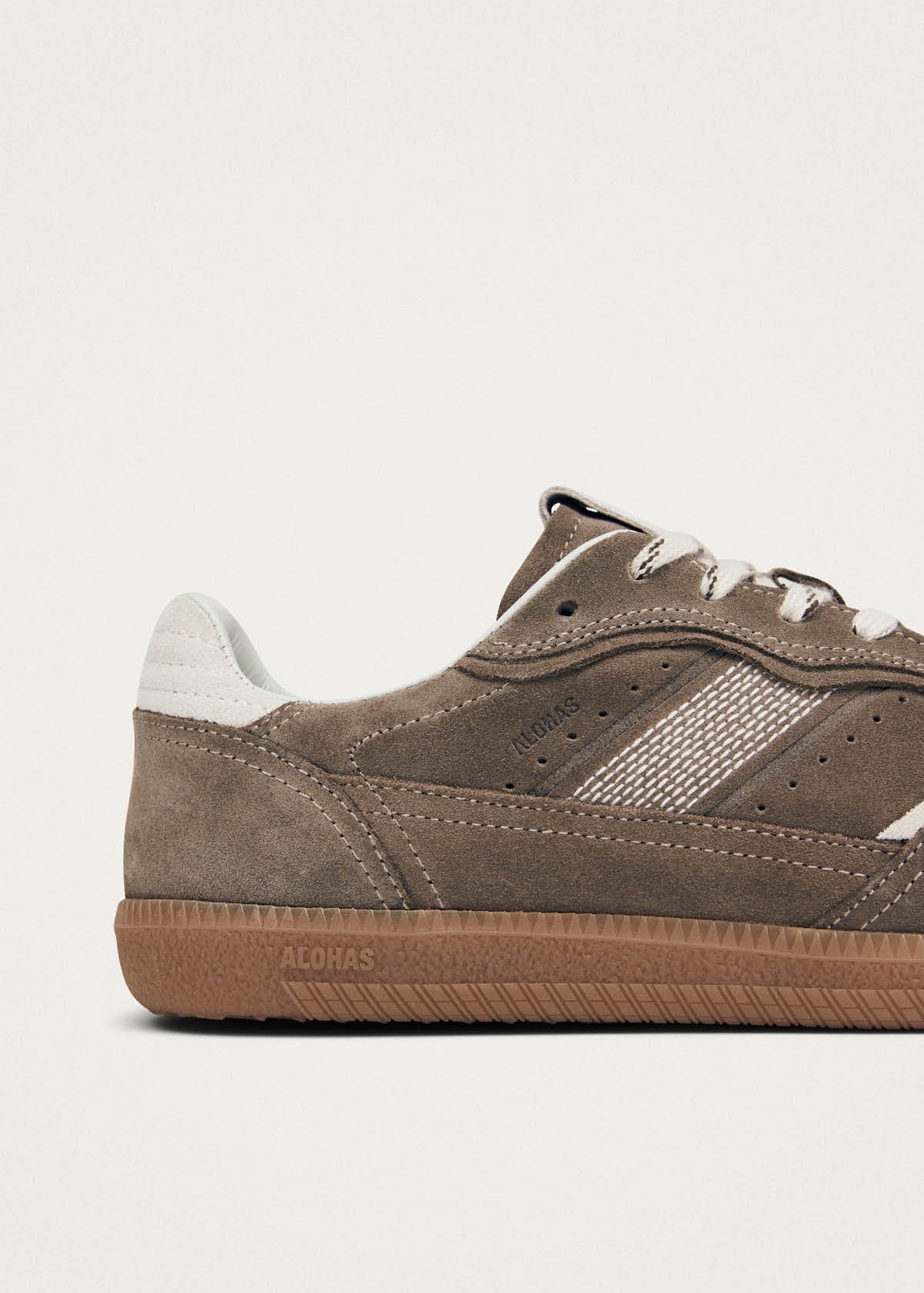 Tb.490 Leather Sneakers - Taupe