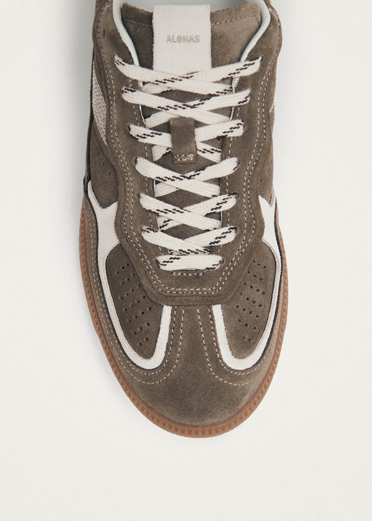Tb.490 Leather Sneakers - Taupe
