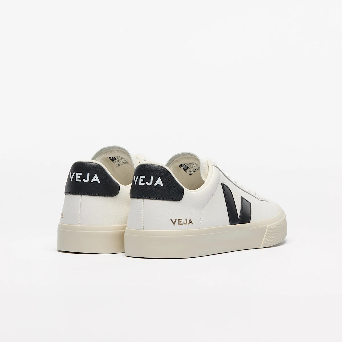 Campo Leather - White Black