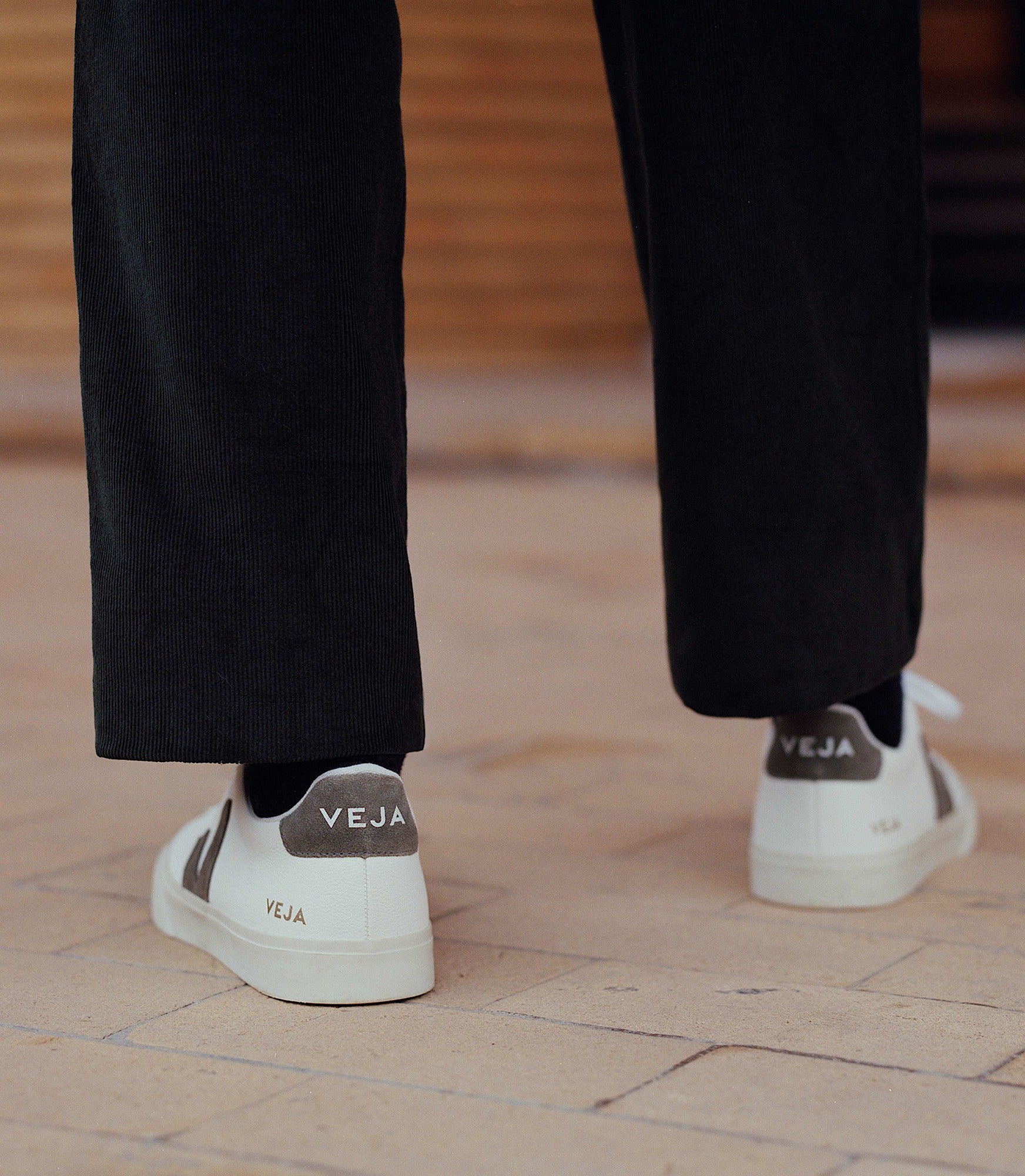 Campo Leather - White Kaki