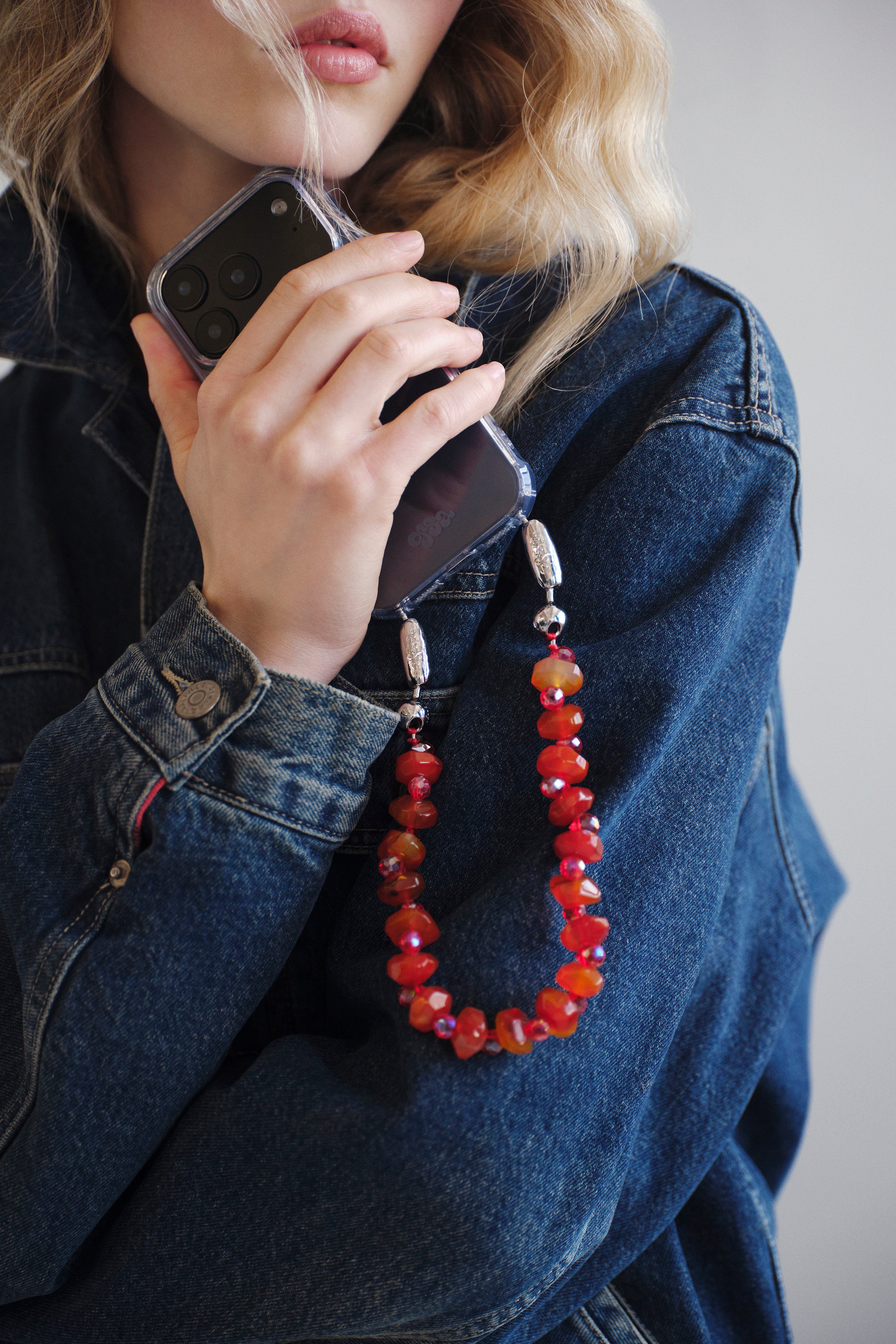 OSSA Vault Wristlet in Fire Agate – front view