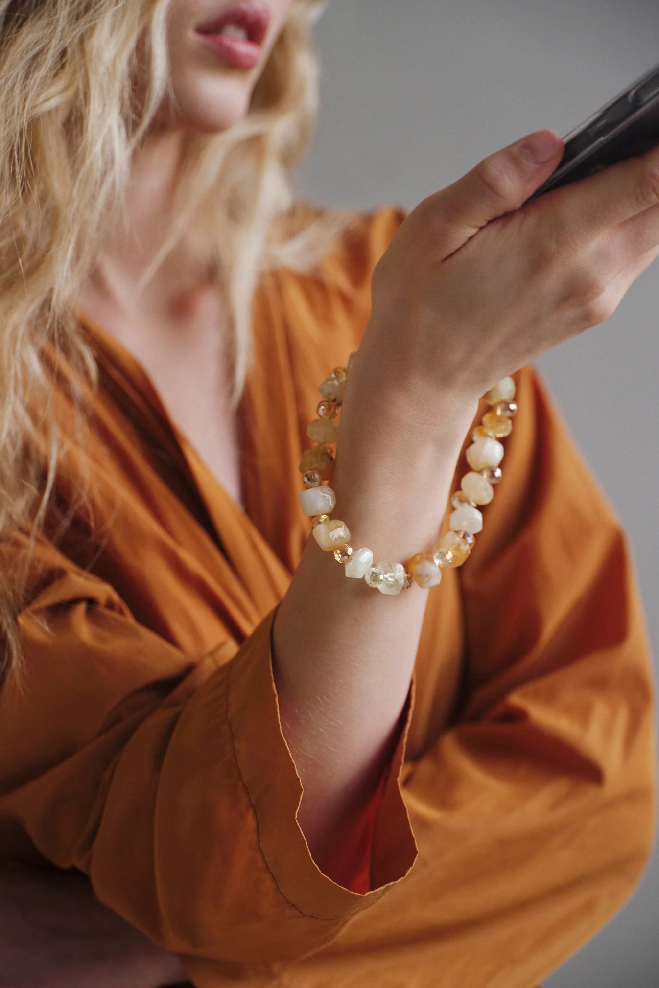 Vault Wristlet – Citrine